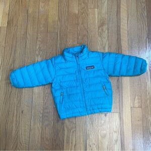 Patagonia Teal Puffer Jacket